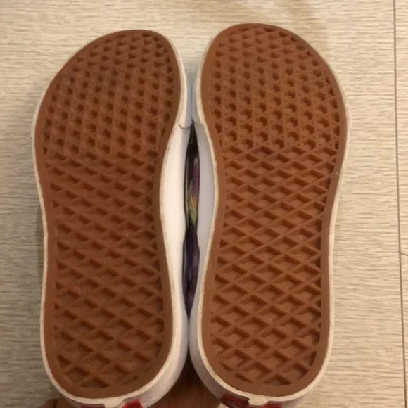 Vans Classic Slip on Washed Tie Dye Shoes Sneakers sz 8 - Picture 6 of 6